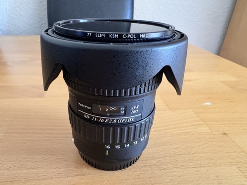 Tokina 16mm 8 objektiv - tokina, 11-16mm