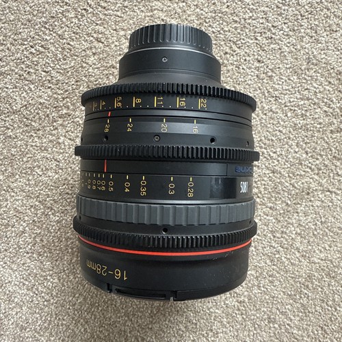Tokina 28mm 0 cinema - t3.0,