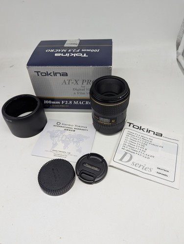 Tokina pro 100mm f2 - d,