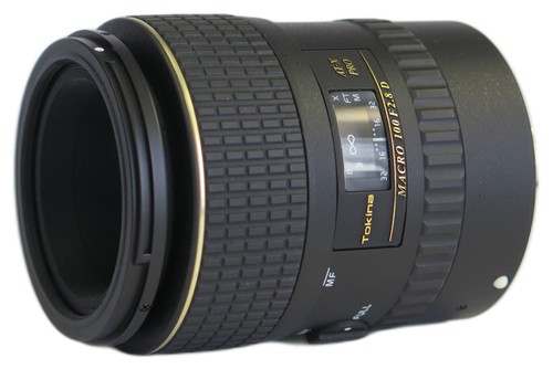 Tokina 100mm x pro - f2.8,