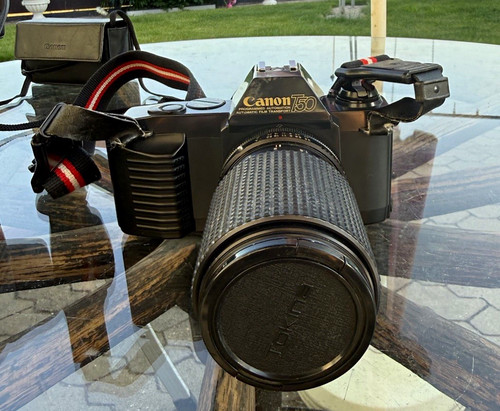 Canon t50 35mm slr schwarz - t50, mit